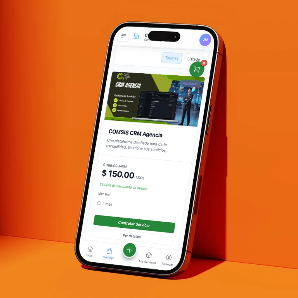 Presencia Digital y Difusión en Redes Meta y X para CRM de Agencia