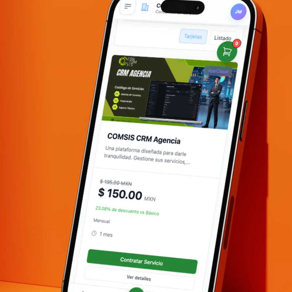 Entorno Visual Dark Mode de Alto Rendimiento CRM Agencia Digital