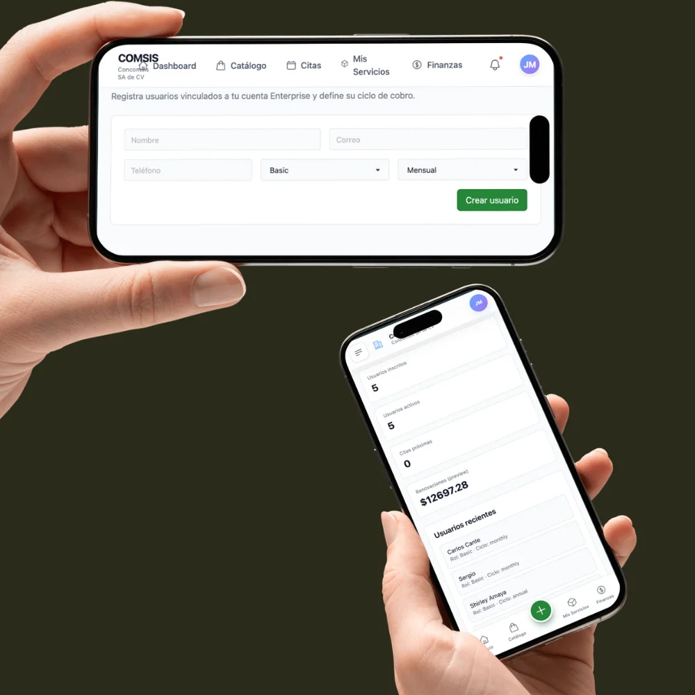 PWA Móvil para Ejecutivos de Cuenta en Campo CRM Agencia Digital