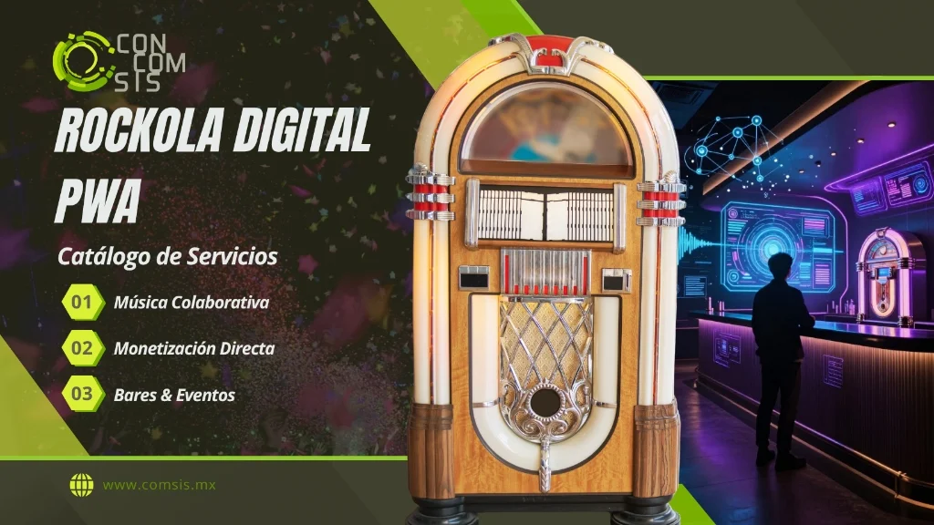 Rockola Digital PWA - Música Social en Vivo y Monetización Directa